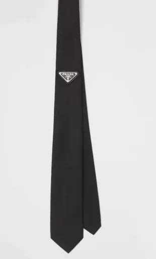 prada pink tie|re nylon gabardine tie.